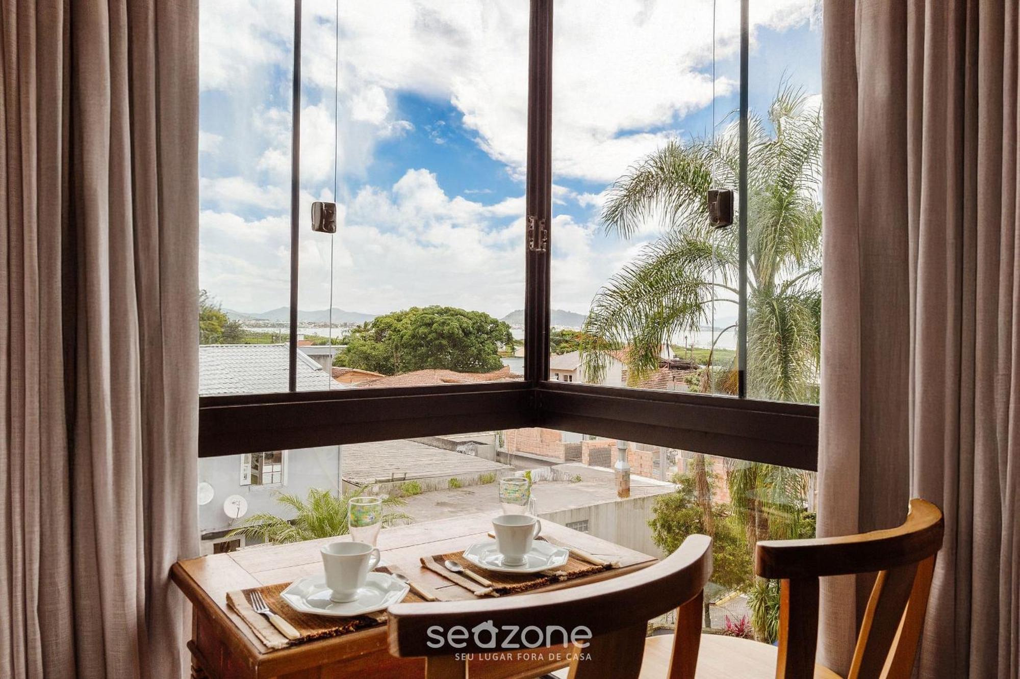 Apto Com Varanda E Vista Mar Em Floripa | Gvm133 Florianópolis Екстериор снимка